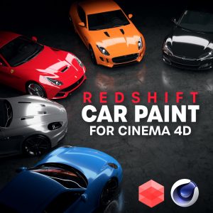 Redshift Car Paint Materials For Cinema 4D