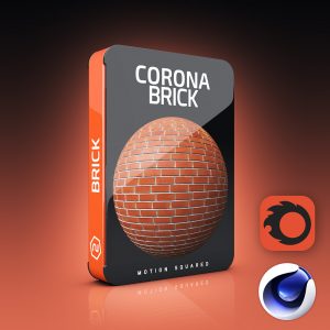 corona brick materials pack for cinema 4d