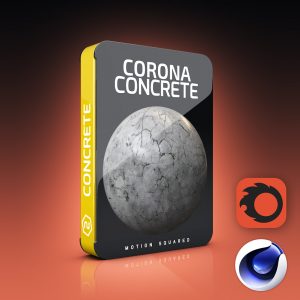 corona concrete materials pack for cinema 4d