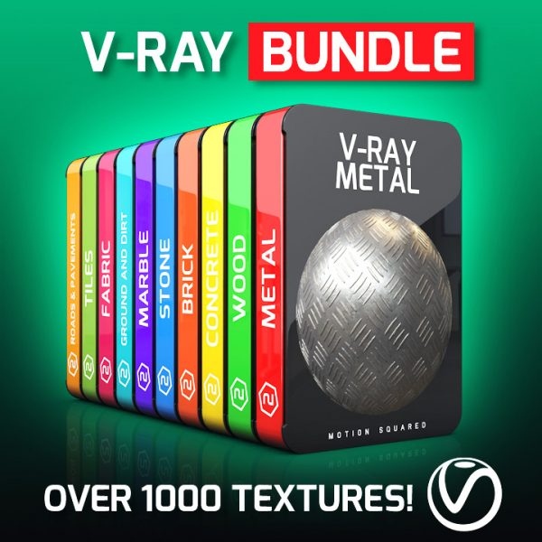 V-Ray Textures Bundle for Cinema 4D