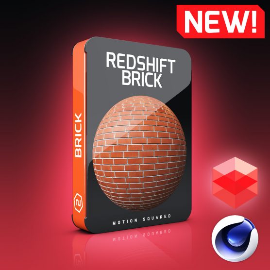 Redshift Brick Materials Pack for Cinema 4D