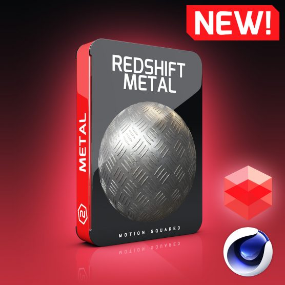 Redshift Metal Materials Pack for Cinema 4D