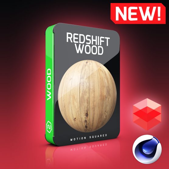 Redshift Wood Materials Pack for Cinema 4D