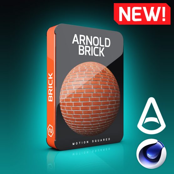 Arnold Brick Materials Pack For Cinema 4D