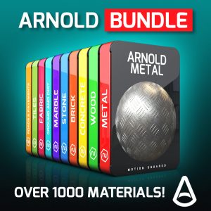 Arnold Material Packs Bundle for Cinema 4D
