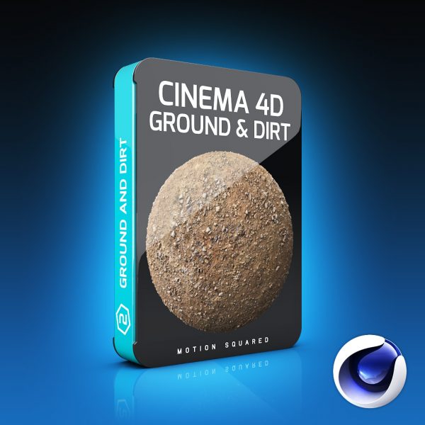 Cinema 4D Ground and Dirt Materials Pack