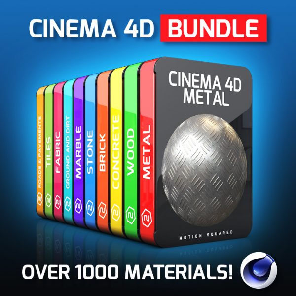 cinema 4d material packs bundle