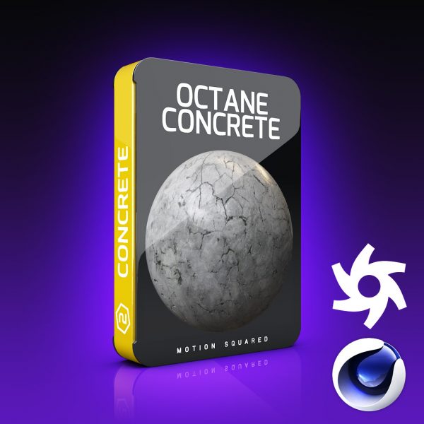 Octane Concrete Materials Pack for Cinema 4D