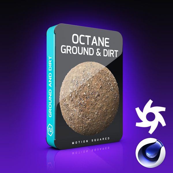 Octane Ground and Dirt Materials Pack for Cinema 4D