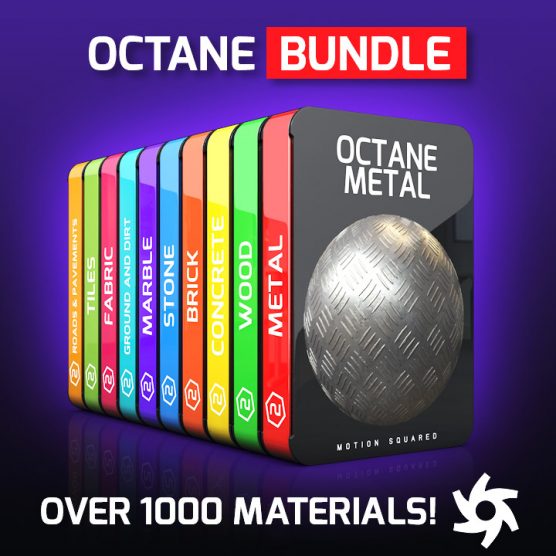 Octane Material Packs Bundle for Cinema 4D