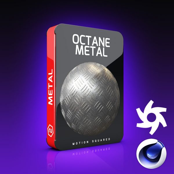 Octane Metal Materials Pack for Cinema 4D