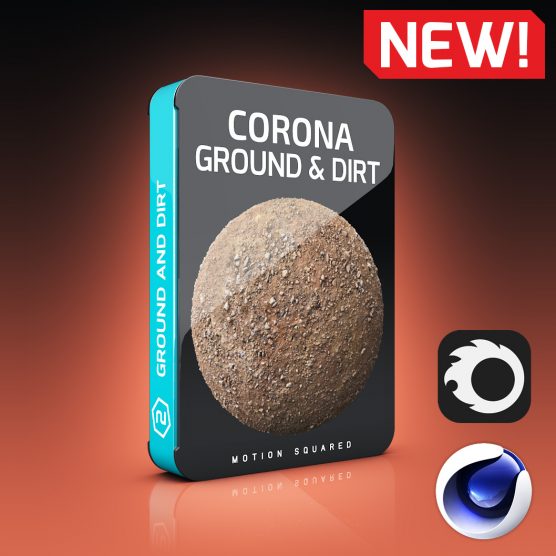 Corona Ground and Dirt Materials Pack for Cinema 4D