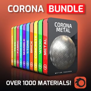 Corona Material Packs Bundle for Cinema 4D