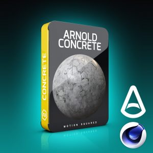 arnold concrete materials pack for cinema 4d