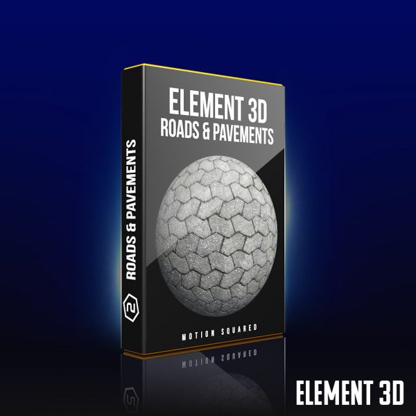 element 3d road and pavement shaders