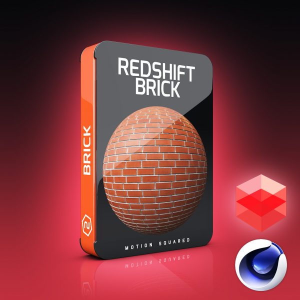 redshift brick materials pack for cinema 4d