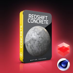 redshift concrete materials pack for cinema 4d