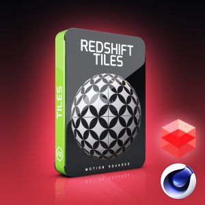 redshift tiles materials pack for cinema 4d