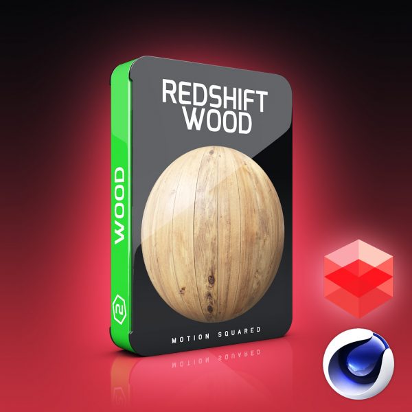 redshift wood materials pack for cinema 4d