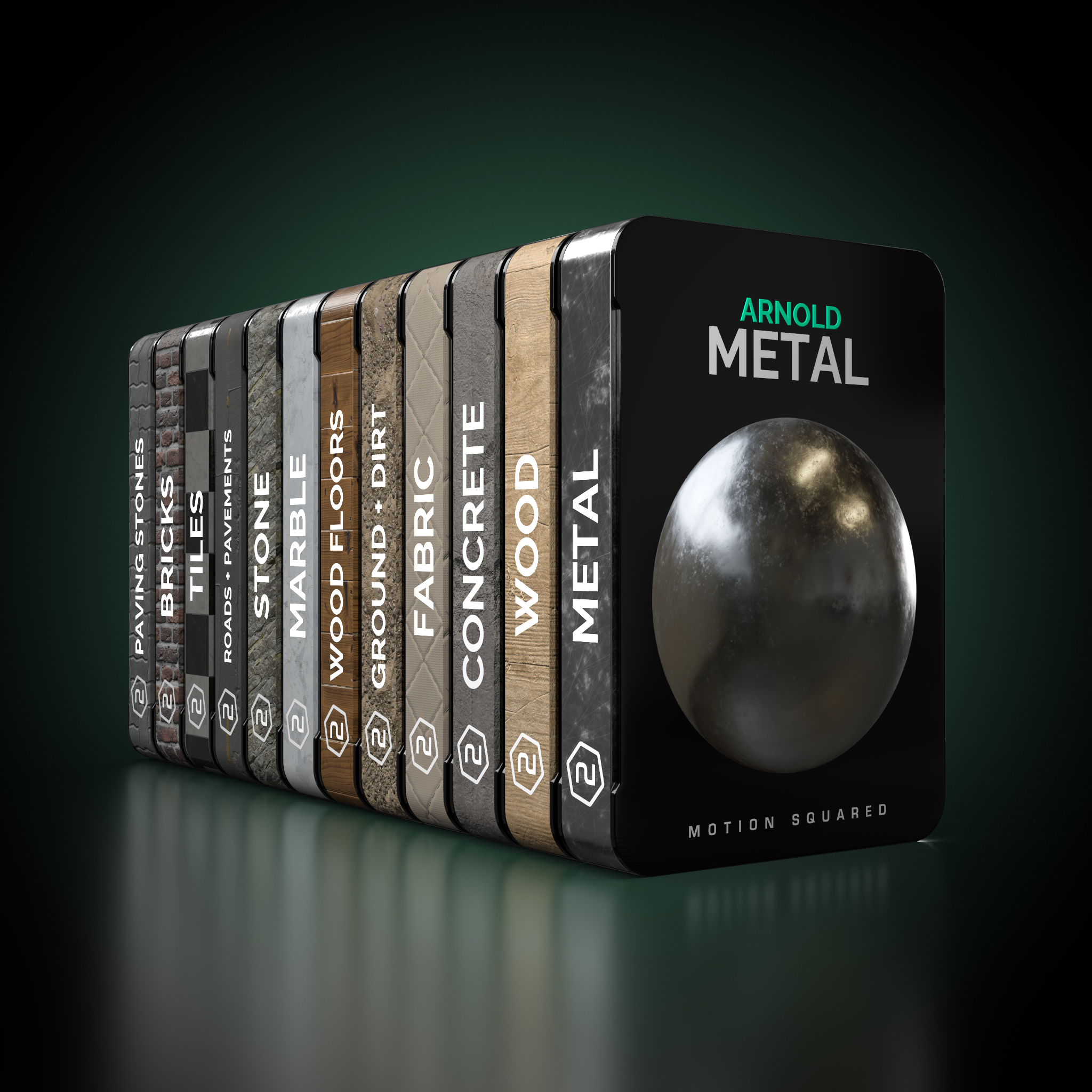 Arnold 12-pack material library bundle V2