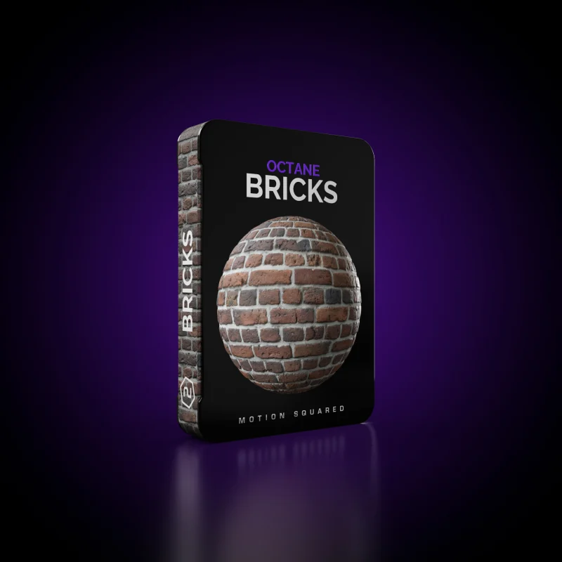Cinema 4D Brick Materials Pack - V2