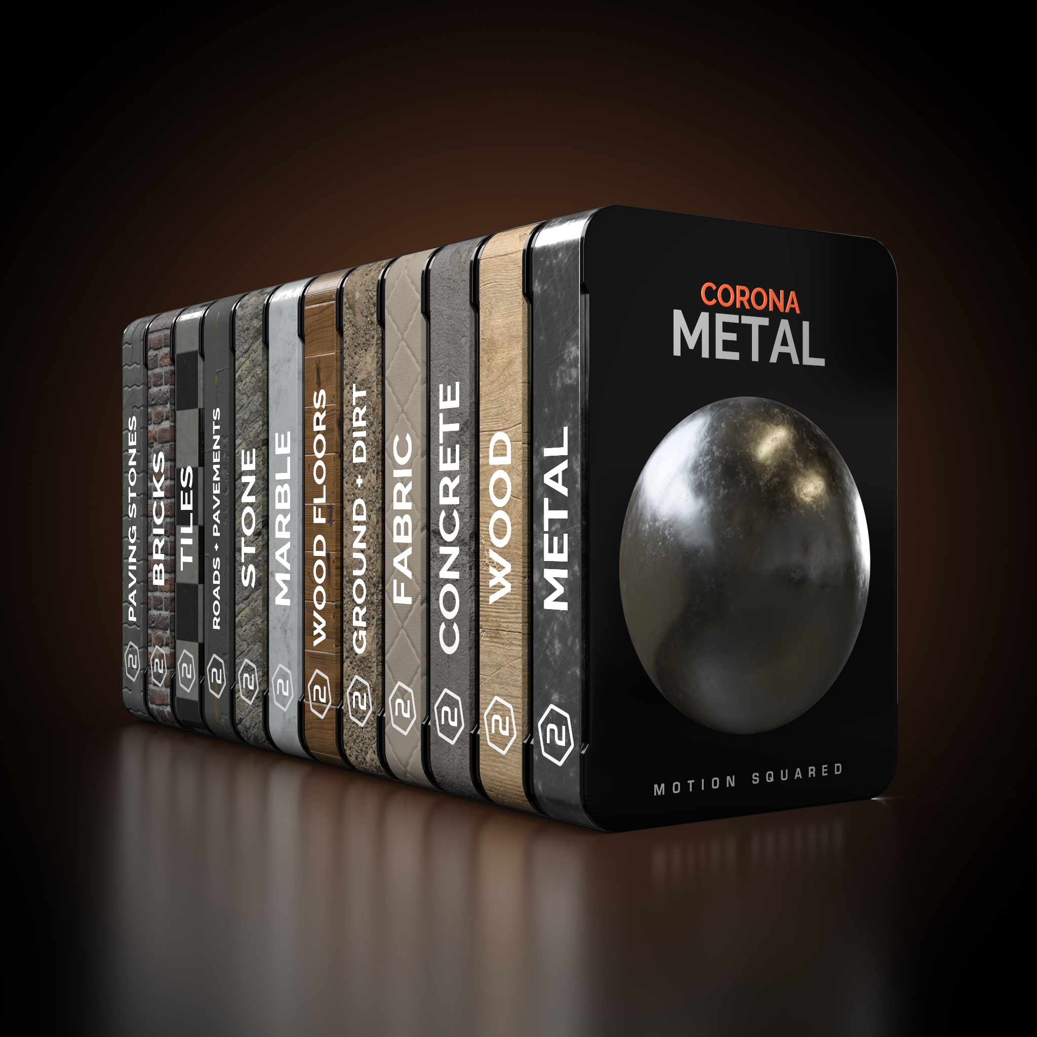 Corona 12-pack material library bundle V2