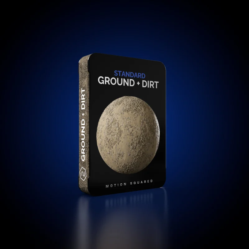 Cinema 4D Ground &amp; Dirt Materials Pack - V2