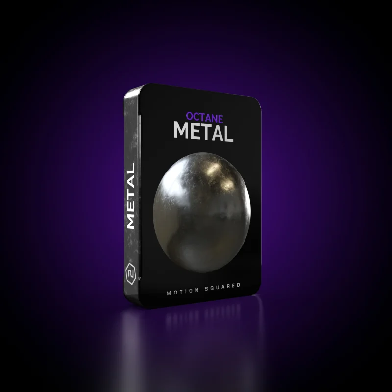 Cinema 4D Metal Materials Pack - V2