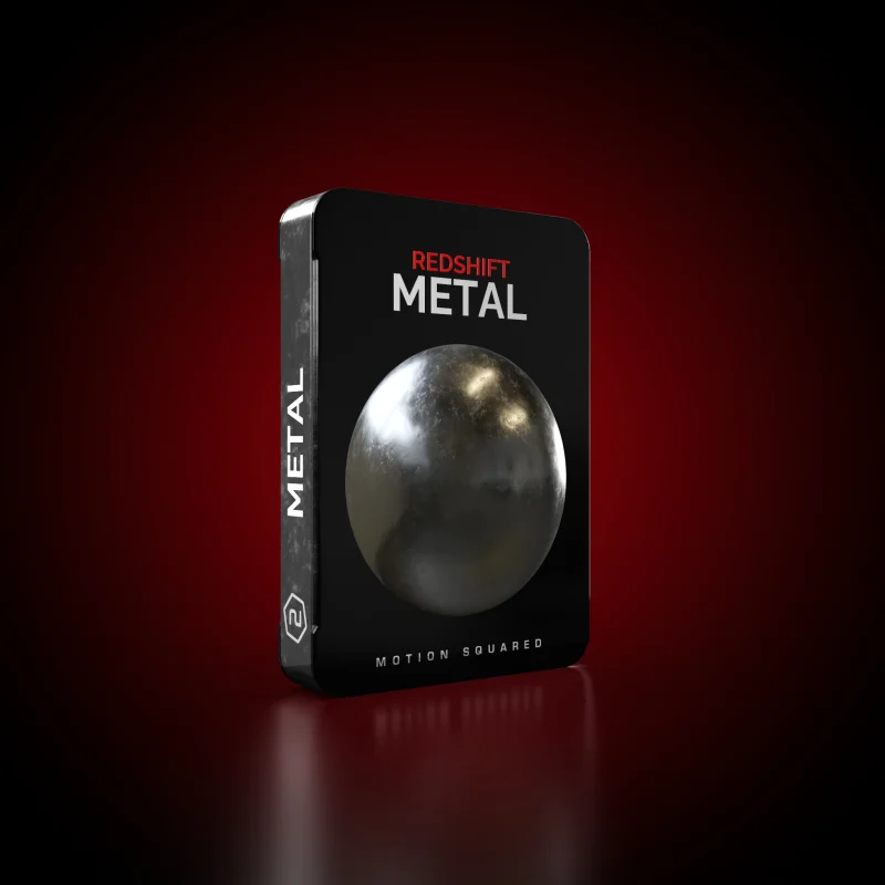 Cinema 4D Metal Materials Pack - V2