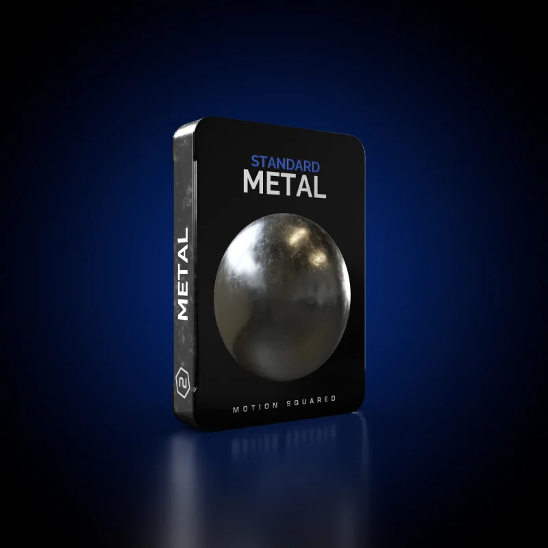 Cinema 4D Metal Materials Pack - V2