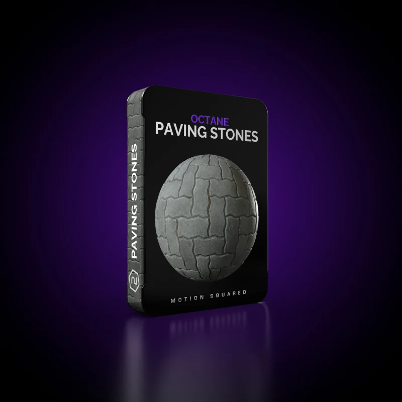 Cinema 4D Paving Stones Materials Pack - V2