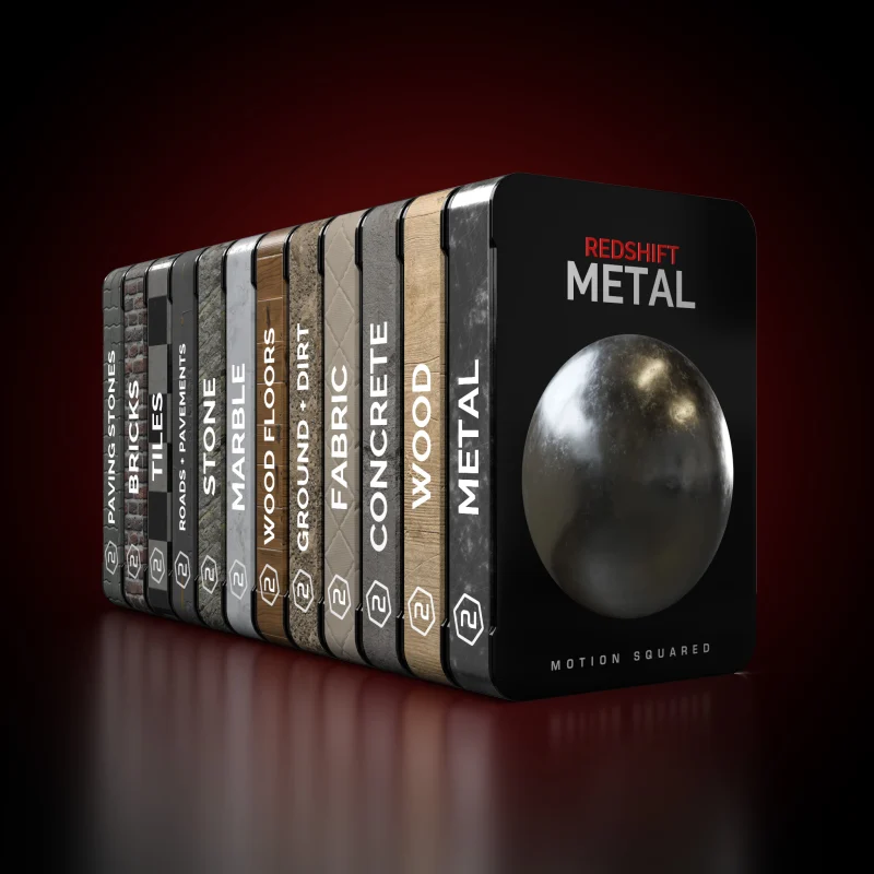 Redshift Materials Bundle V2 for Cinema 4D