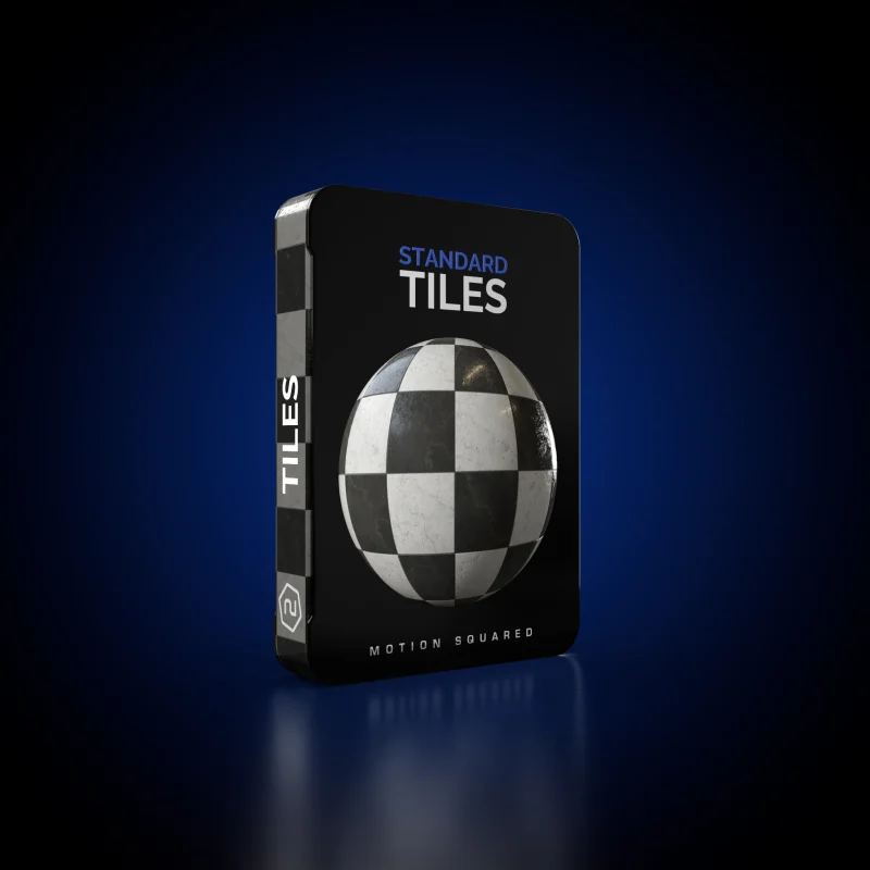 Cinema 4D Tiles Materials Pack - V2